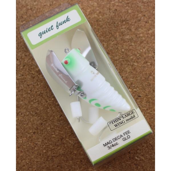 クワイエットファンク　マグデカフィー　GLO　3/4oz　薄型羽根の “THIN” LARGE WI...