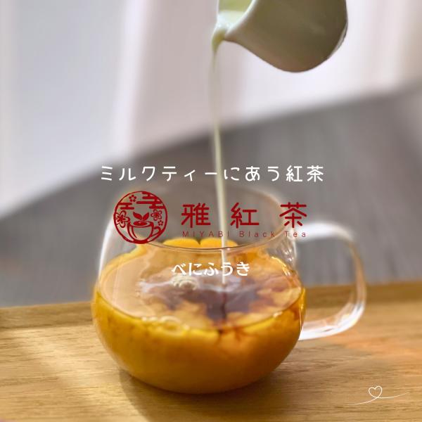 雅紅茶 八女茶ブランド べにふうき 24g 日本にある紅茶品種の中で、最も香り高いとされる べにふう...