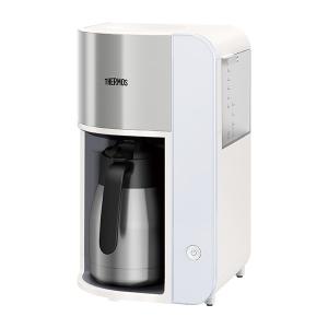 サーモス 真空断熱ポットコーヒーメーカー ECK-1000 WH ホワイト [THERMOS]｜lush-life