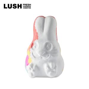 LUSH ラッシュ 公式 フォロー ザ ホワイトラビット バスボム 入浴剤 イースター プレゼント向け 限定 かわいい うさぎ 虹 ヴィーガン コスメ｜lush