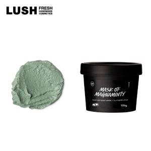 LUSH ラッシュ 公式 パワーマスク 125g フェイス ボディ スクラブ パック プチギフト 毛穴 角質 透明感 ミント はちみつ 清涼感 コスメ｜LUSH公式 ヤフー店