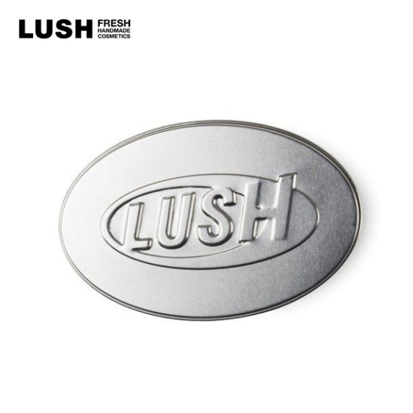 LUSH オーバル缶 マッサージバー缶 ケース 小物入れ ラッシュ 公式