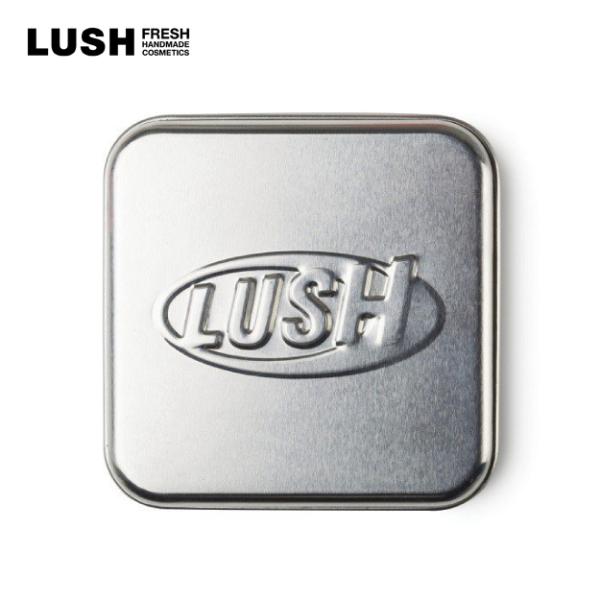LUSH ラッシュ スクエア缶 ボディバター缶 ケース 小物入れ 公式