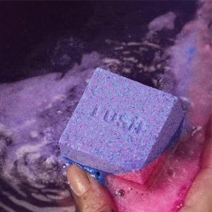 LUSH 黄金の眠り キューブ バスボム 入浴...の詳細画像1