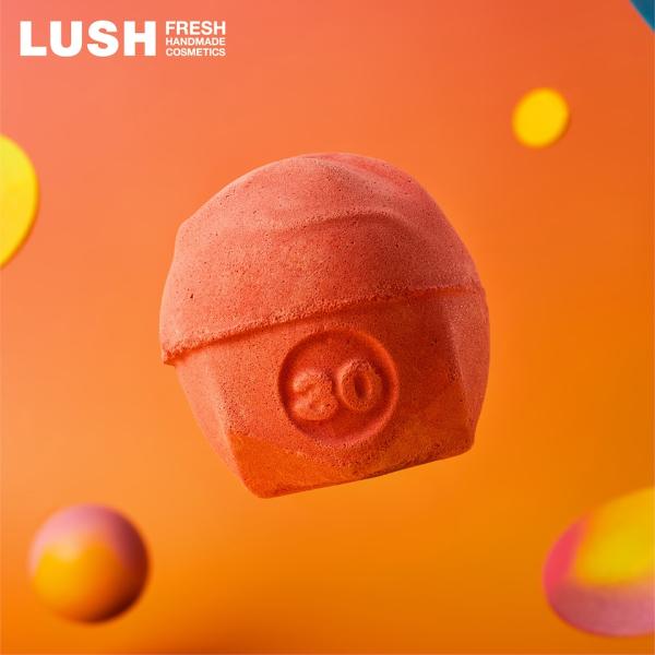 LUSH ラッシュ 公式 スティッキーフルーツ バスボム 入浴剤 泡風呂 プレゼント キャロブ サン...