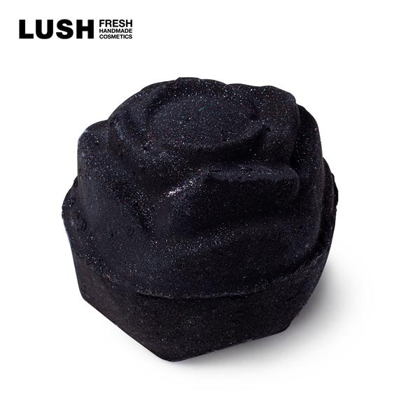 LUSH ラッシュ 公式 ブラックローズボム バスボム 発泡 入浴剤 プチギフト ローズ ゼラニウム...