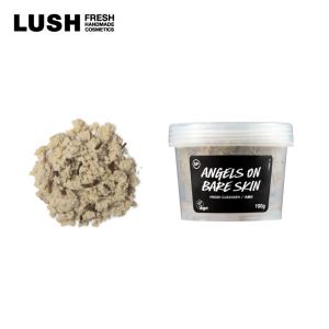 LUSH ラッシュ 公式 天使の優しさ 100g 洗顔 スクラブ プチギフト ボタニカル 敏感肌 乾燥肌 くすみ 透明感 ラベンダー コスメ｜LUSH公式 ヤフー店