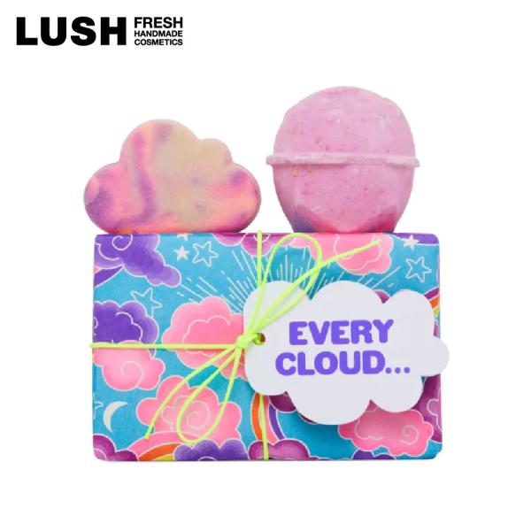 LUSH エブリークラウド ギフト トワイライトムーン スリーピー バブルバー バスボム 入浴剤 プ...