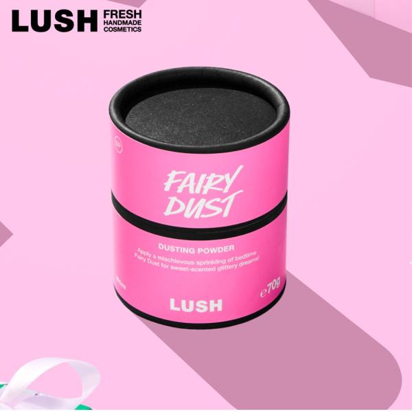LUSH フェアリー ダスト ボディパウダー クリスマス 限定 2025 人気 かわいい ヴィーガン...