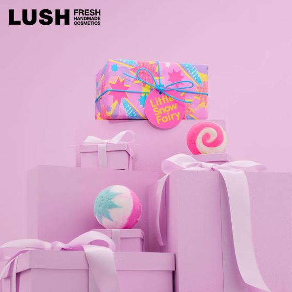 LUSH リトルスノーフェアリー ギフト クリスマス 限定 2025 プレゼント バス用品 バスボム...