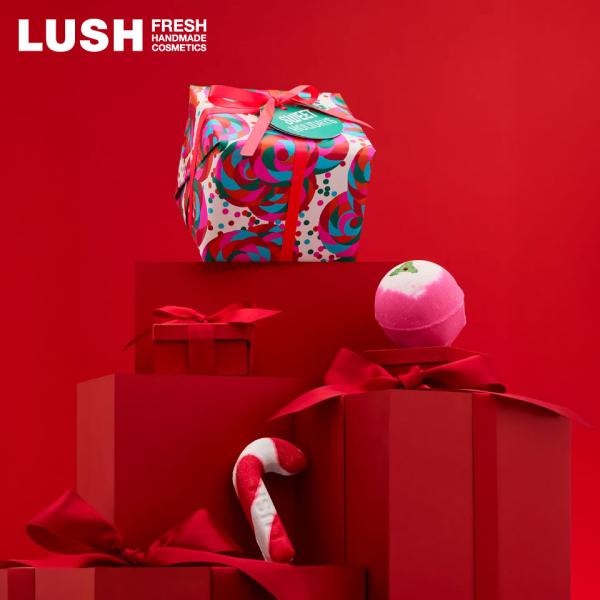LUSH スイートクリスマス ギフト クリスマス 限定 2025 プレゼント バス用品 バスボム 入...