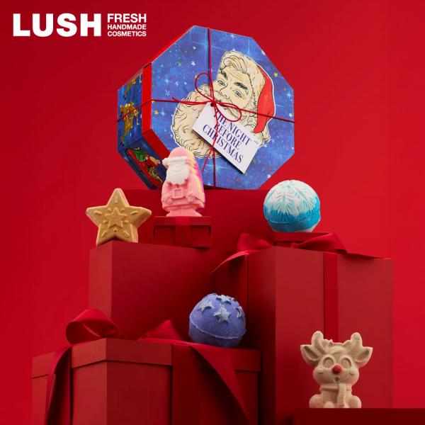 LUSH ナイト ビフォー クリスマス ギフト クリスマス 限定 2025 プレゼント バス用品 バ...
