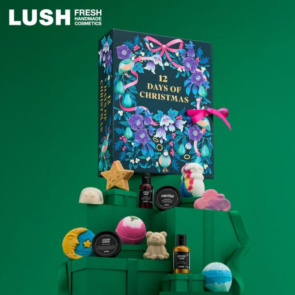 LUSH １２デイズ オブクリスマス ギフト クリスマス 限定 2025 プレゼント バス用品 バス...