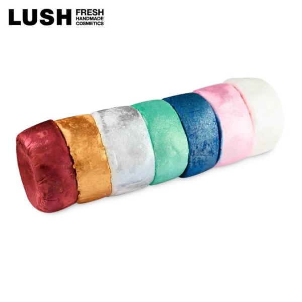 LUSH クリスマスライツ ファン バブルバー クリスマス 限定 2025泡風呂 入浴剤 シャンプー...