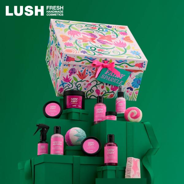 LUSH フェアリーマジック ギフト クリスマス 限定 2025 プレゼント バス用品 バスボム 入...