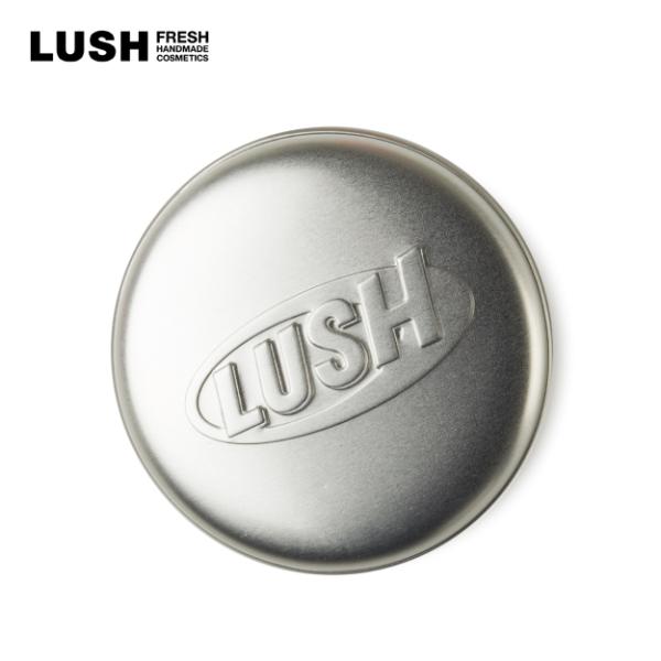 LUSH ラッシュ ラウンド缶 シャンプーバー缶 ケース 小物入れ 公式