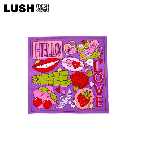 LUSH スクイーズ ノットラップ  限定 202６ 風呂敷 Knot wrap ラッピング ギフト...