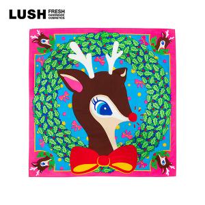 クリスマス イラスト 風呂敷 ラッピング LUSH イッツクリスマスディアノットラップ