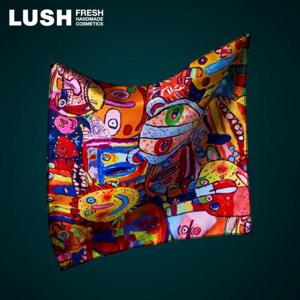 LUSH マスクス ノットラップ ハロウィン 限定 2025 風呂敷 Knot wrap ラッピング...