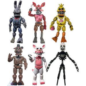 Five Nights at Freddy's Figures 6点セット FNAF 可動式アクションフィギュア