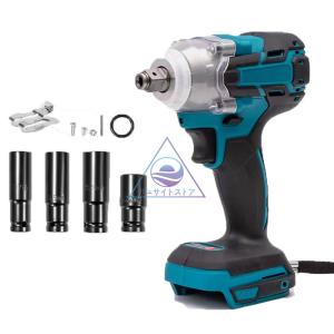 インパクトレンチ 電動 コードレス 充電式 マキタ18Vバッテリー適用