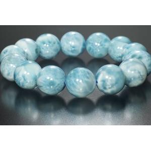ラリマー ブレスレット 13mm 一点物 111-10145 : 天然石