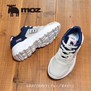 モズ moz 1331 配色ダッドスニーカー ...の詳細画像2