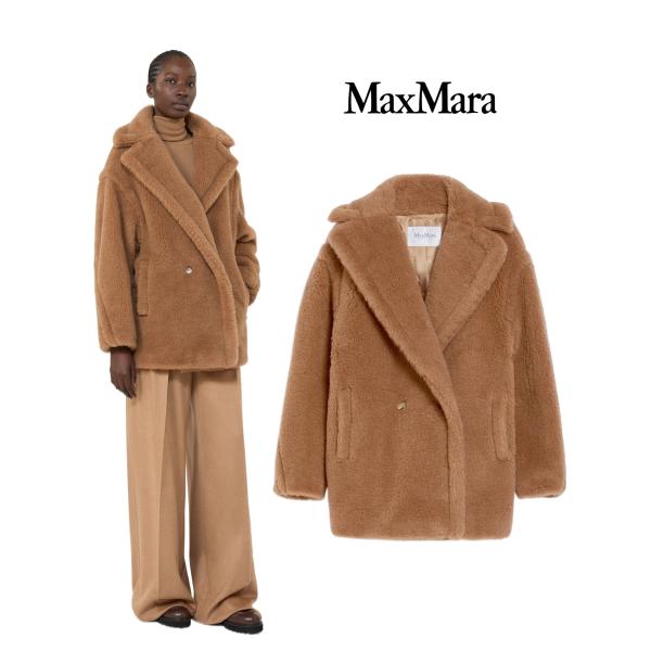 MaxMara マックスマーラ Teddy Bear Icon Coat テディベア アイコン コー...