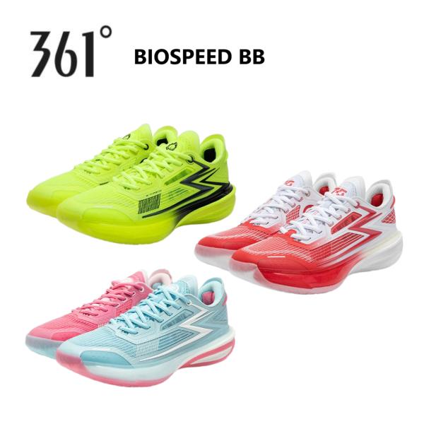 361° BIOSPEED BB メンズ キッズ バッシュ スニーカー バスケット トレンド インス...
