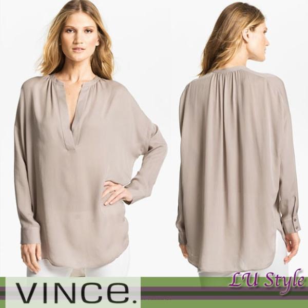 Vince　シルク100%　プルオーバー　在庫あり