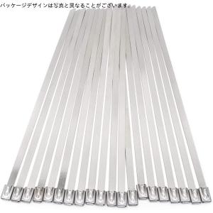 幅7.9 mmステンレス製耐熱 頑丈な結束バンド ホースバンド