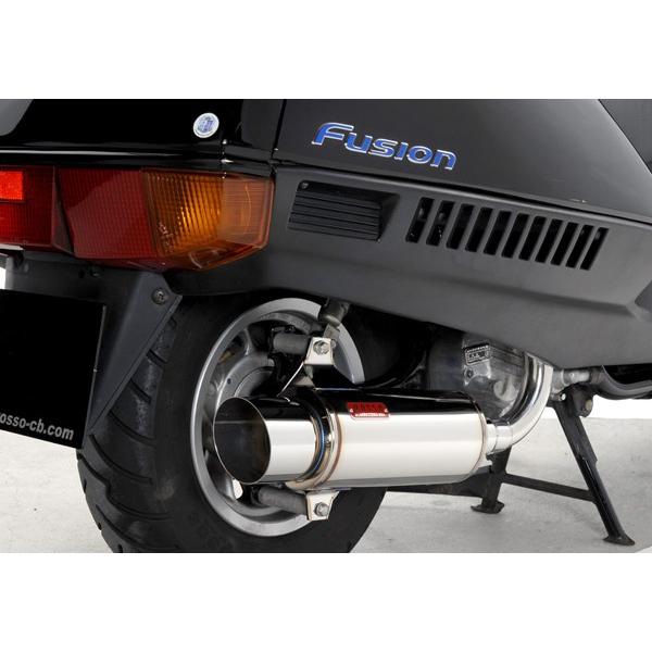 ROSSO フュージョン バイクマフラー BA-MF02 全年式対応 LENES ライネス SUS ...