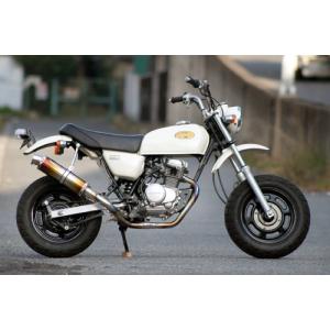 Realize エイプ50 バイクマフラー BA-AC16 2001年〜2008年モデル対応 キャブ車用 EMPLESS エンプレス Ti チタン マフラー リアライズ ホンダ Ape50