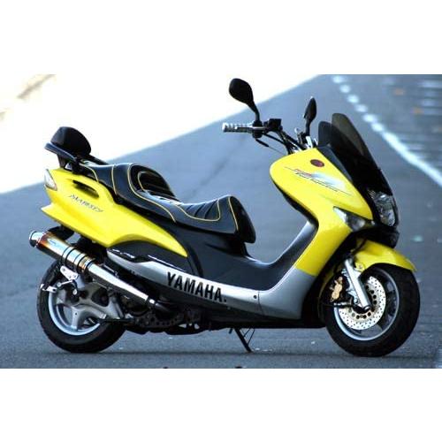 Realize マジェスティ125 バイクマフラー 5CA キャブ車・FI車共通 イグジスト Ti ...