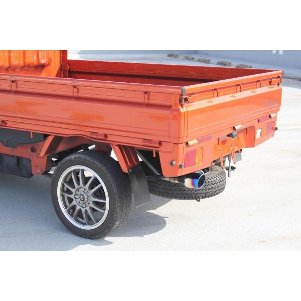 ハイゼット トラック 車マフラー S500P S510P 2WD 4WD O2センサー対応 ステンレ...