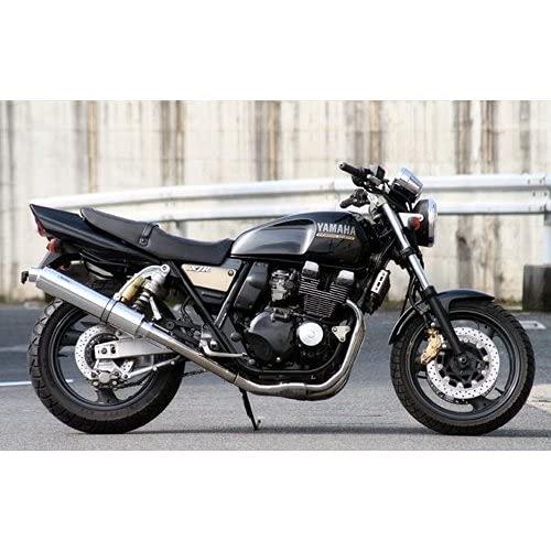 Realize XJR400 (S/R/R2) バイクマフラー アリア ステンレス スラッシュタイプ...