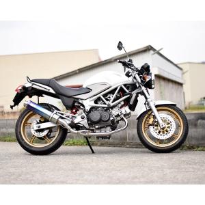 Realize VTR250 バイクマフラー VTR-F Type LD JBK-MC33 FI車専用 アリア チタン カールタイプ (TypeC) マフラー リアライズ ホンダ カスタム パーツ