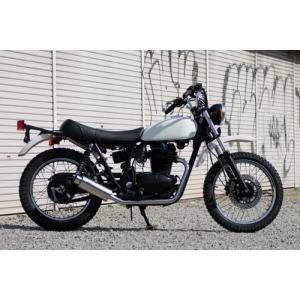 カワサキ250TRステンレスマフラー KAWASAKI カワサキ 250TR オールステンレスマフラー Type1 人気