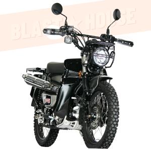 CT125ハンターカブ レッグシールド レッグバンパー 8BJ-JA65 BLAST HOUSE ブラストハウス製 バイク用品 バイクカスタム｜luvias