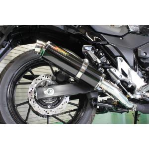 Vストローム250 バイクマフラー 2BK-DS11A 2017年〜2020年モデル対応 クーガ ステンレス ブラックカラー マフラー Realspeed リアルスピード スズキ カスタム