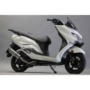 バーグマンストリート125EX バイクマフラー 8BJ-EA23M デュラ ステンレス マフラー シルバー スポーツタイプ カスタム パーツ Valiente バリエンテ スズキ