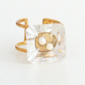 junco paris スミレ リング　オーバル カポジョン JUNCO PARISのアクセサリー : やさしい時間～ここからはじまる