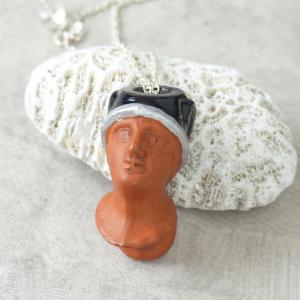 7amulet 14KGF カラフル 天然石 ロザリオネックレス 奇跡 メダイ Y字