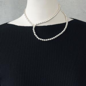 SASKIA DIEZ サスキア ディッツ シルバー LIQUID NECKLACE CHOKER｜luvri