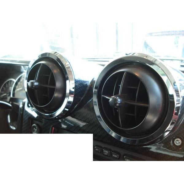 【CODE9】 HUMMER/ハマー H2　エアコン A/C ベントリング 6pc　スムースタイプ