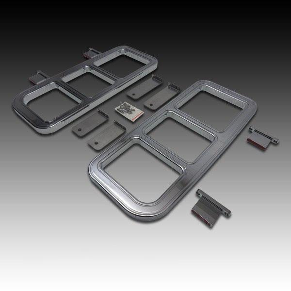 【CODE9】HUMMER/ハマー H2　ビレットテールライトガード　ラインタイプ