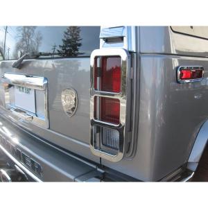 CODE9】HUMMER/ハマー H2 ビレットテールライトガード ラインタイプ