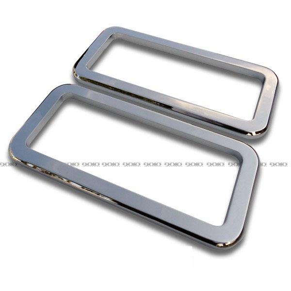 【CODE9】 HUMMER/ハマー H2　ビレット クローム ロゴトリム 2PC スムースタイプ