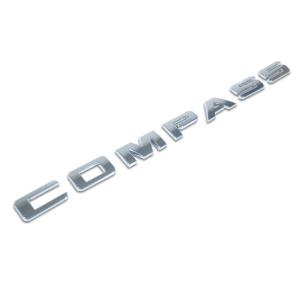 ジープ コンパス COMPASS クロームドアエンブレム　320mm×20mm｜lux-auto-parts