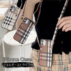 iPhone13 ケース ショルダー iPhone12 ケース チェック柄 iPhone11 iPhone13 Pro Max iPhone SE3 XR SE 2 7 8 スマホケース カバー